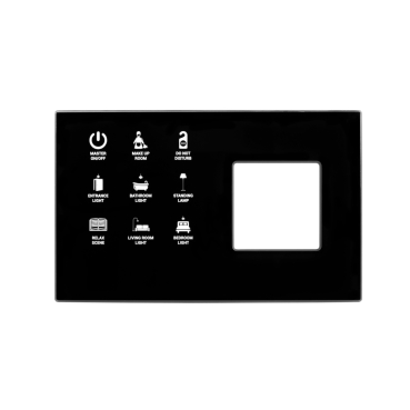 LSSKBP0902N_A - Glass touch bedside panel, SpaceLogic, KNX, 9