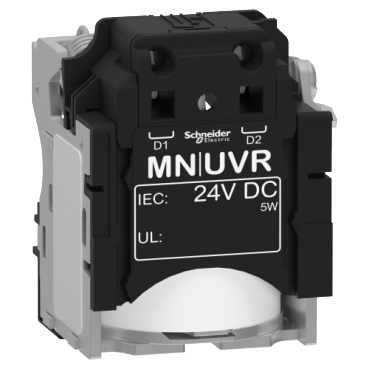 Undervoltage release MN, ComPacT NSX, rated voltage 24VDC 