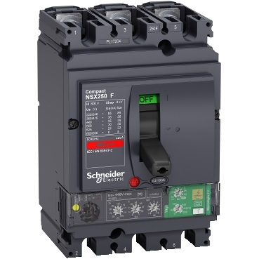 LV433831 - circuit breaker ComPact NSX250F, 36 kA at 415 VAC