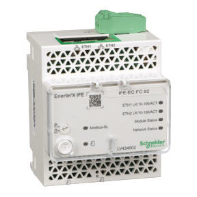 Lv434002 Enerlin X Ife Switchboard Server Ethernet Interface And Gateway Schneider Electric India