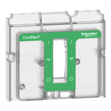 Front cover, ComPacT NSX100/160/250, 3 and 4 poles, retrofit front cover, spare part