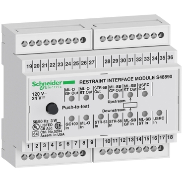 LV848892SP - Restraint interface module (RIM) , MasterPact MTZ 