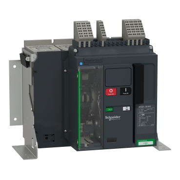 MTZ110_H12E4PMFHH Ilmankatkaisin, MasterPacT MTZ1 10H1 kiinteä, 4P, 1000A, 42KA/440VAC, MicroLogic 2.0E aktiivinen, manuaalinen