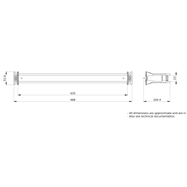PrismaSeT_LVS03001_Modular Device Rail