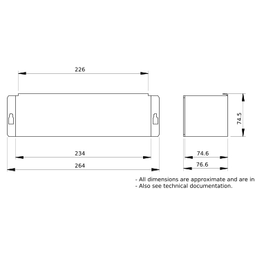 PrismaSeT_LVS03123_Mounting Plate For Vertical Isft160, W = 250 Mm