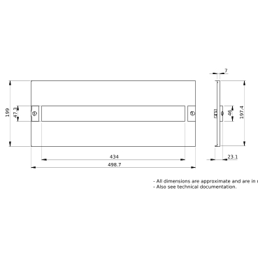 PrismaSeT_LVS03204_Modular Front Plate 4M