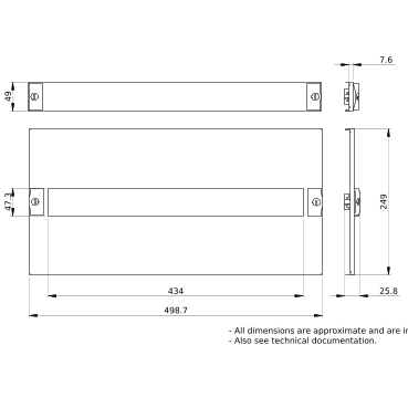 PrismaSeT_LVS03260_M+Fr Plate Ng125/Ins160 W600 6M