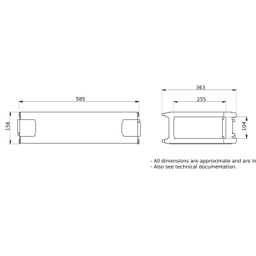 PrismaSeT_LVS03502_Mounting Plate For Vertical Ezc100, 1P