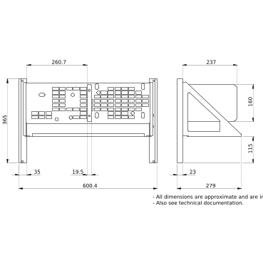 PrismaSeT_LVS03979_Varpluscan Horizontal Mounting Plate