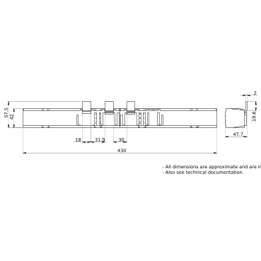 PrismaSeT_LVS04013_Linergy Fm 3P Dis.Block 200A 24M 42Holes