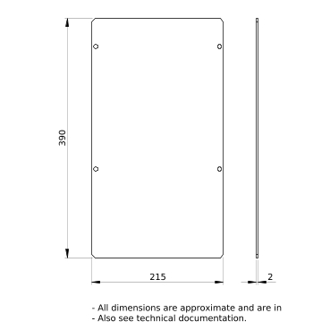 LVS04076 - INCOMING CONNECTION BLOCK NSX630 HZ IN-DUCT | Schneider