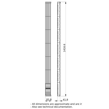 PrismaSeT_LVS04116_Linergy Bw 3P Ipxxb Insulated Busbar 160A W1400