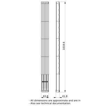 PrismaSeT_LVS04121_Linergy Bw 4P Ipxxb Insulated Busbar 160A W1000