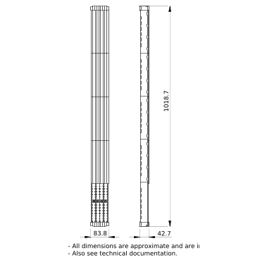 PrismaSeT_LVS04123_Linergy Bw 4P Ipxxb Insulated Busbar 400A W1000