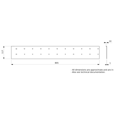 PrismaSeT_LVS04335_Vertical Partition H36M  IP30