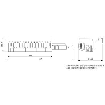 PrismaSeT_LVS04410_Repart.Linergy Fc Nsxm160 3P Man/Fix+Con