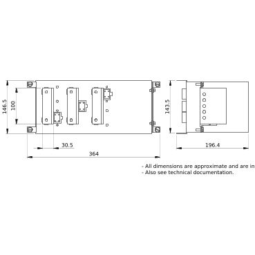 PrismaSeT_LVS04429_Conn.Transf.Assembly 250A 3P