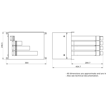 PrismaSeT_LVS04460_Conn.Transf.Assembly 630A 4P