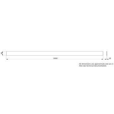 PrismaSeT_LVS04528_Drilled Flat Bar Linergy Bs 1800 A 80 X 10 W1675