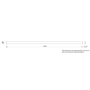 PrismaSeT_LVS04536_Horizontal Flat Bar Linergy Bs 800 A 60 X 5 W2000