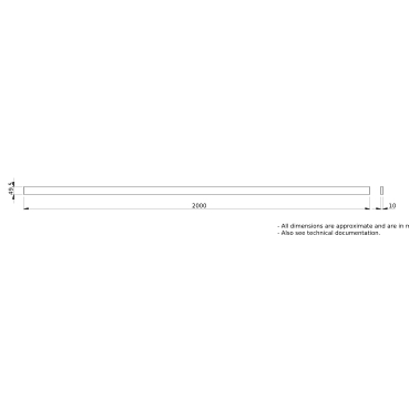PrismaSeT_LVS04545_Horizontal Flat Bar Linergy Bs 50 X 10 W2000