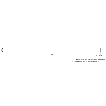 PrismaSeT_LVS04548_Horizontal Flat Bar Linergy Bs 1800 A 80 X 10 W2000