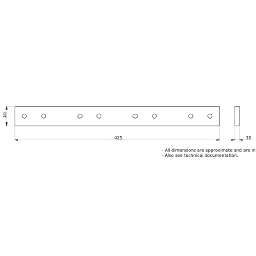 PrismaSeT_LVS04690_Flange For Flat Bars