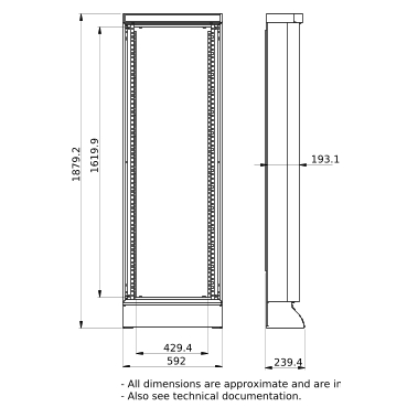 PrismaSeT_LVS08204_Floor standing ENC.W600 33M