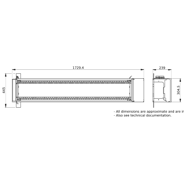 PrismaSeT_LVS08273_Floor-Stand.Duct W300 30M IP30