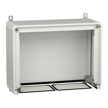 LVS08302 - Wall mounted/floor standing enclosure, PrismaSeT G, W 600mm, H  450mm (7M), IP55, without plinth