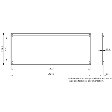 PrismaSeT_LVS08317_Ip55 Enclosure Extension 27M
