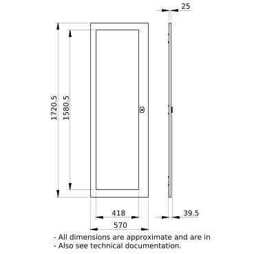 PrismaSeT_LVS08339_Ip55 Transparent Door 33M