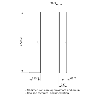 PrismaSeT_LVS08349_Ip55 Duct W300 33M