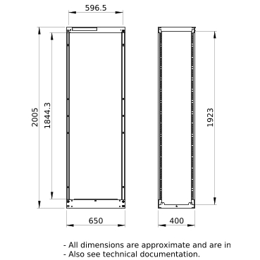 PrismaSeT_LVS08406_Framework W650 D400