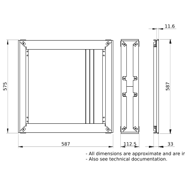 PrismaSeT_LVS08697_IP30 2-Part Gl.Pl.W650+150D600