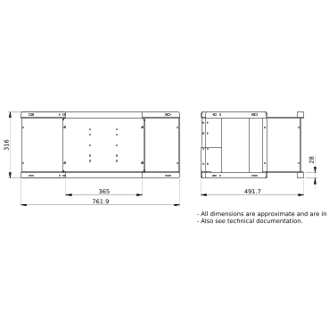 PrismaSeT_LVS08712_IP30 Corner Kit For Linergy Lgye