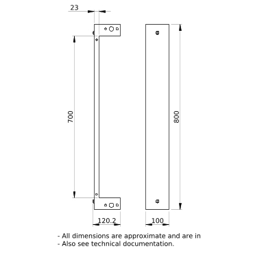 PrismaSeT_LVS08728_Plinth H100 W800 D400