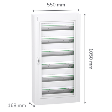 LVSXM624-PrismaSeT XS-Surface 6R24M Transp Door 1TB-Dimension-Image