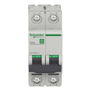M9F11220 - Multi 9 - C60N - MCB - 2P - 20 A - C Curve - 415 V - 10