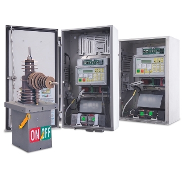 PMSet™ W-series Reclosers Schneider Electric Reconectador Monofásico Automático