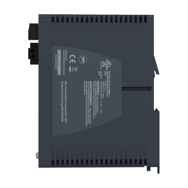network switch, Modicon Networking, managed, 4 ports for copper with 2 port for fiber optic, singlemode