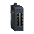 Modicon Standard, некерований мережевий комутатор, 8 портів для мідного кабелю