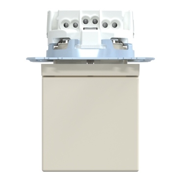 MEG2311-0344 - SCHUKO-Steckdose mit Klappdeckel, Steckklemmen  