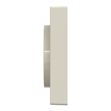 MEG5250-0344 - Zentralplatte mit Drehknopf, weiß glänzend, System 