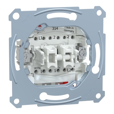 MTN3126-0000 - D-Life - interrupteur double va-et-vient - 10A