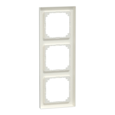 MTN478319 - Cover frame, Merten M-Smart, 3 gangs, polar white  