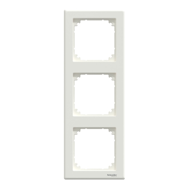 MTN478319 - Cover frame, Merten M-Smart, 3 gangs, polar white  
