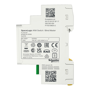 MTN6705-0008S - KNX - Act. Master SpaceLogic binario/persianas c