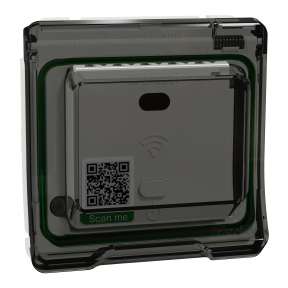 Mureva Styl - Répéteur wifi avec adaptateur - composable - IP55 - IK07 - blanc