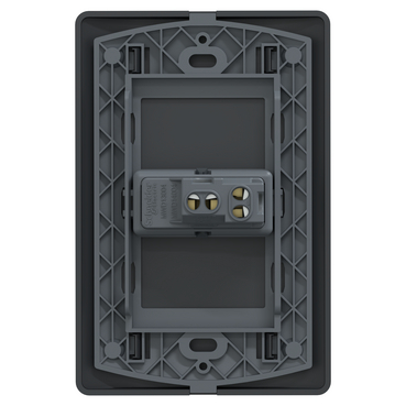 MWD62016 - Placa Genesis armada con interruptor 9/12 16AX 250V